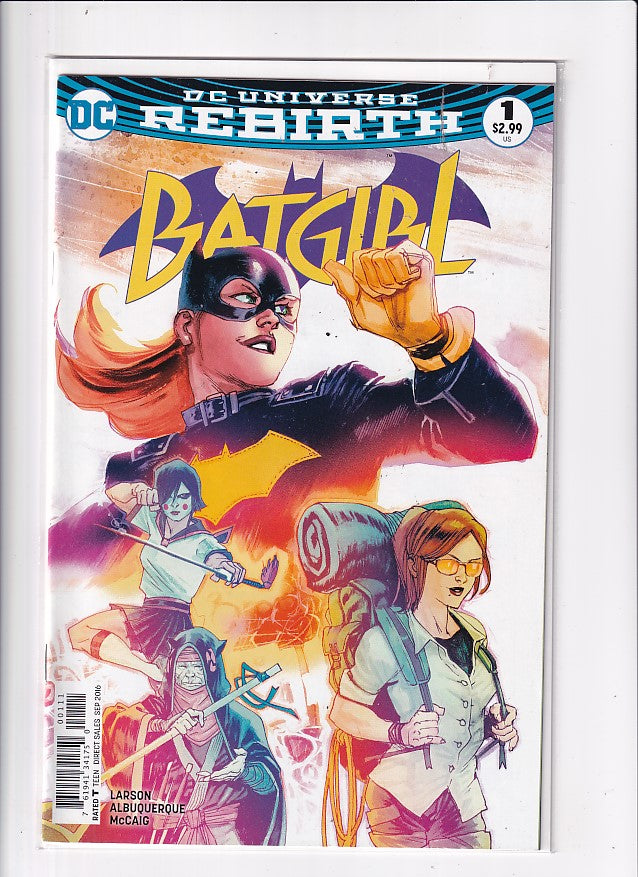 REBIRTH BATGIRL #1 - Slab City Comics 