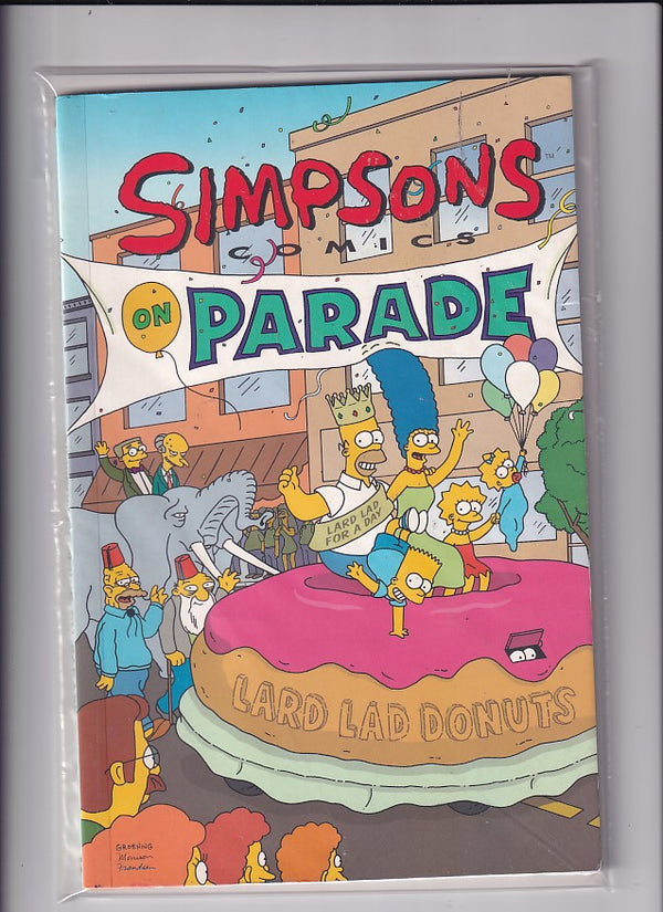 SIMPSONS ON PARADE - Slab City Comics 