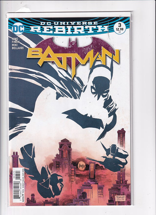 REBIRTH BATMAN #3 - Slab City Comics 