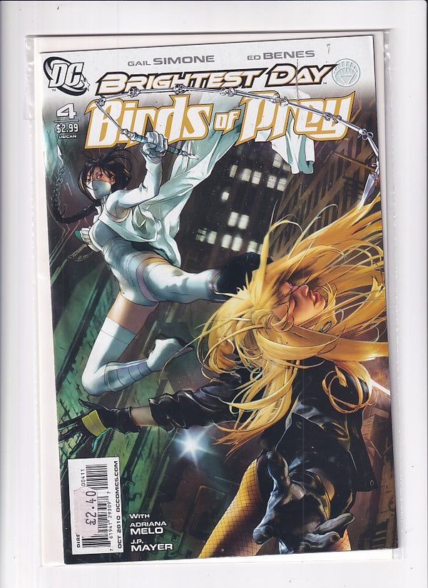 BIRDS OF PREY #4 - Slab City Comics 