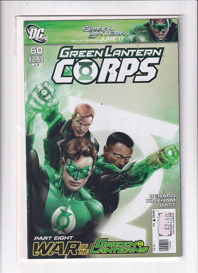 WAR OF THE GREEN LANTERN CORPS