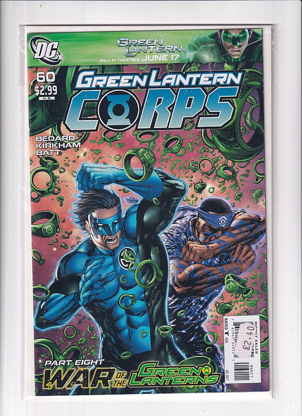 GREEN LANTERN CORPS #60 - Slab City Comics 