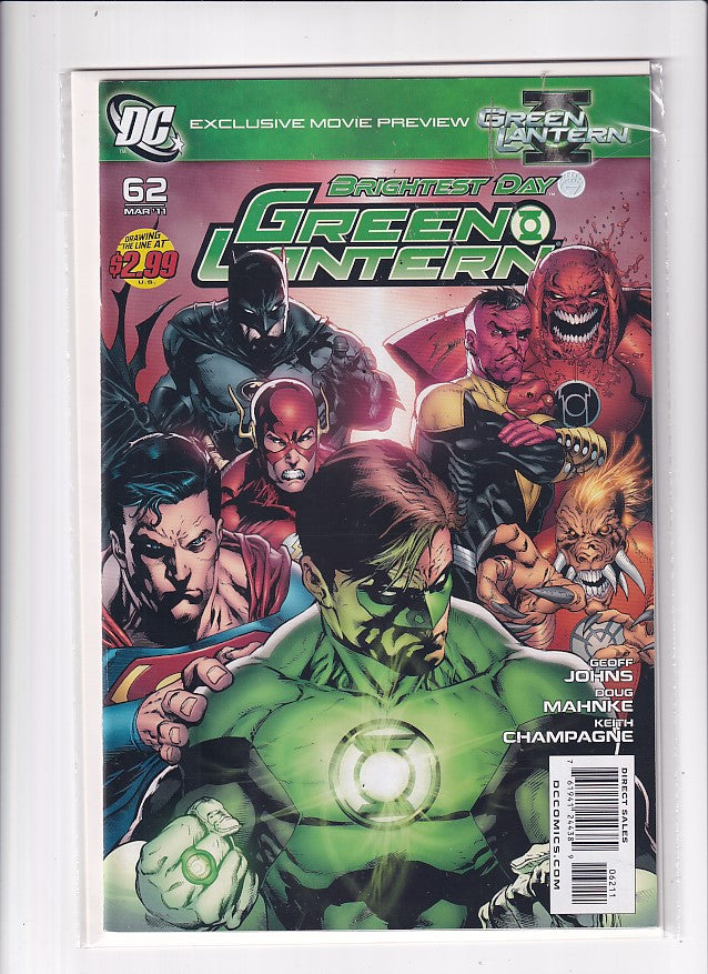 GREEN LANTERN #62 - Slab City Comics 