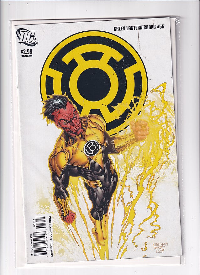 GREEN LANTERN CORPS #56 - Slab City Comics 