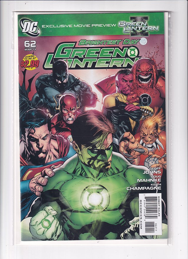 GREEN LANTERN #62 - Slab City Comics 