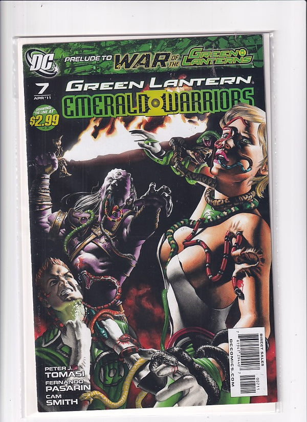 GREEN LANTERN EMERALD WARRIORS #7 - Slab City Comics 