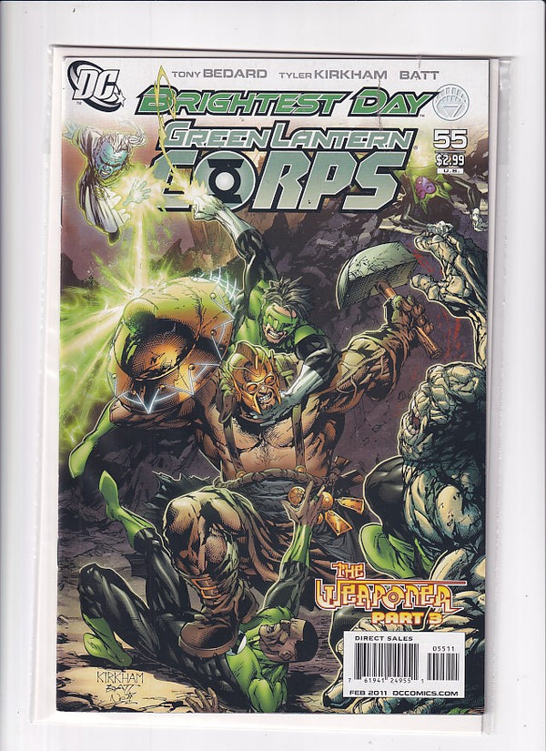 GREEN LANTERN CORPS #55 - Slab City Comics 
