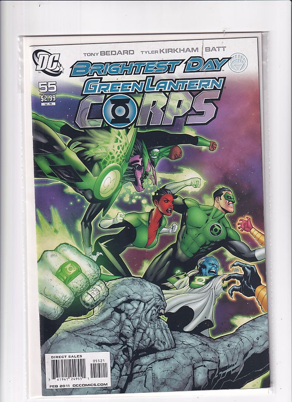 GREEN LANTERN CORPS #55 - Slab City Comics 