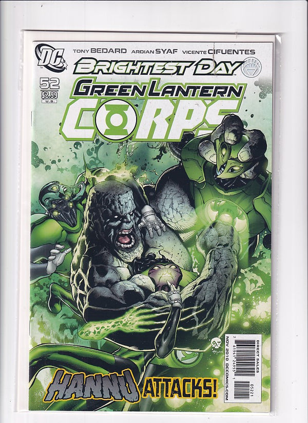 GREEN LANTERN CORPS #52 - Slab City Comics 