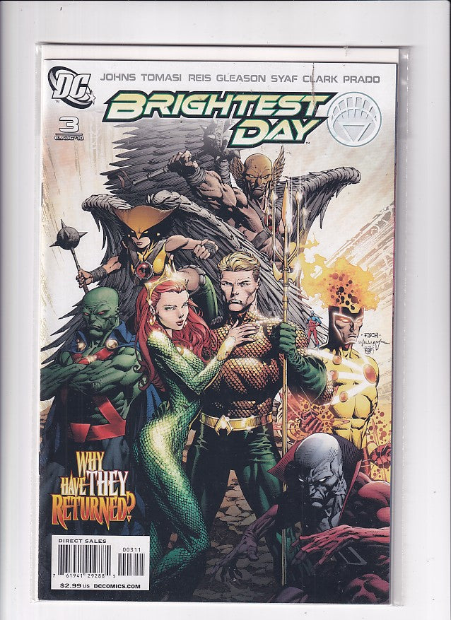 BRIGHTEST DAY #3 - Slab City Comics 