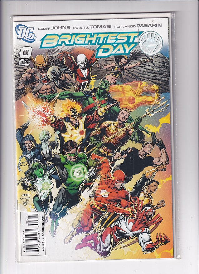 BRIGHTEST DAY #0 - Slab City Comics 