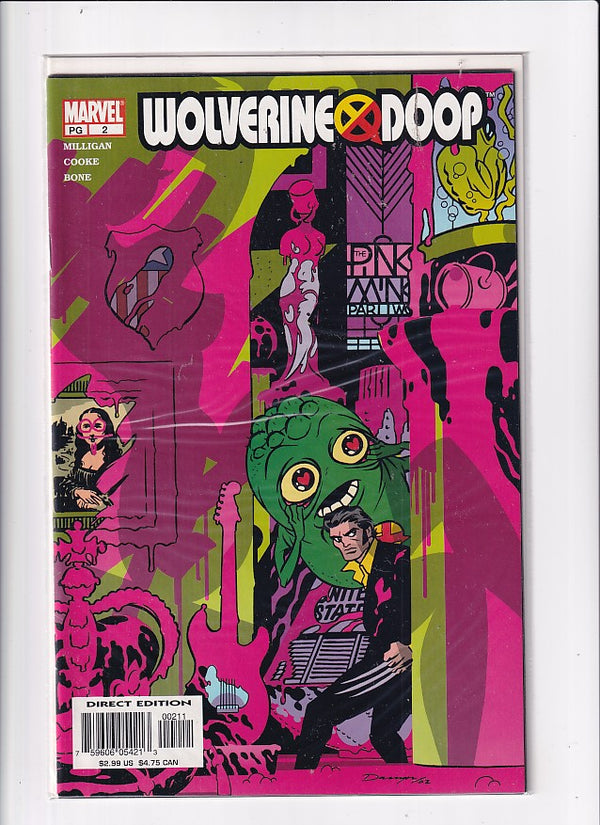 WOLVERINE DOOP #1 - Slab City Comics 