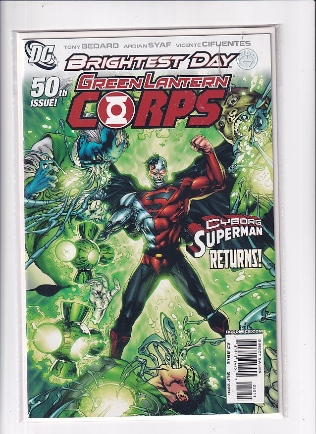 GREEN LANTERN CORPS #50 - Slab City Comics 
