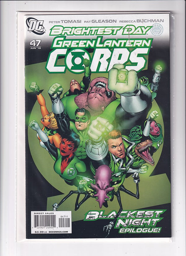 GREEN LANTERN CORPS #47 - Slab City Comics 