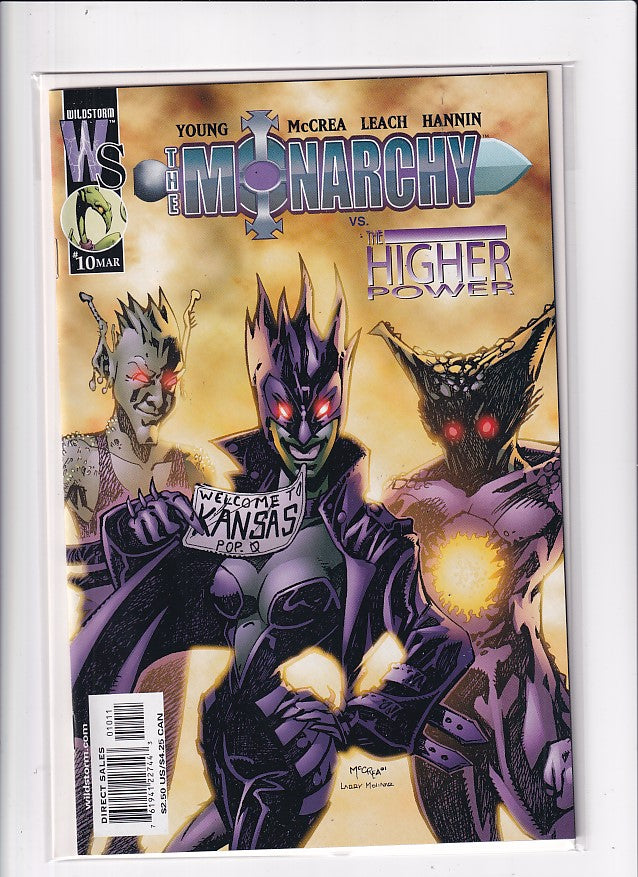 MONARCHY #10 - Slab City Comics 