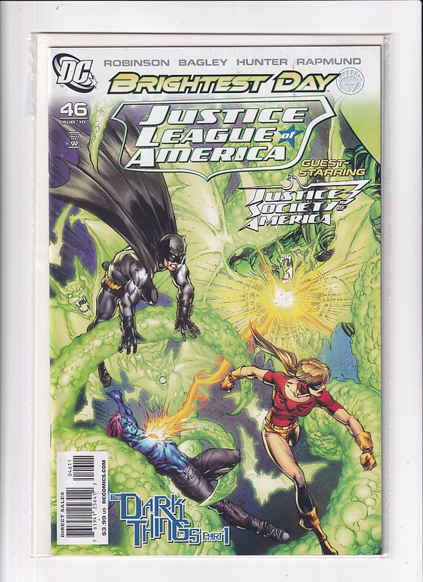 BRIGHTEST DAY JUSTICE LEAGUE OF AMERICA #46 - Slab City Comics 