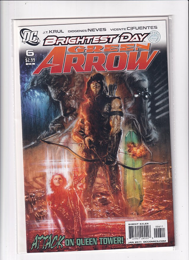 BRIGHTEST DAY GREEN ARROW #6 - Slab City Comics 