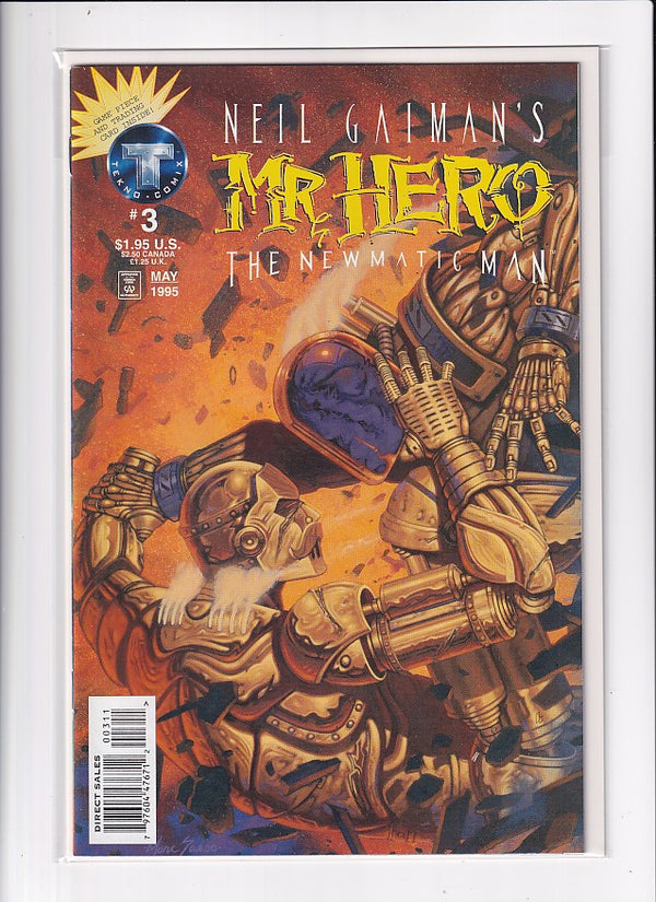 MR HERO NEWMATIC MAN #3 - Slab City Comics 