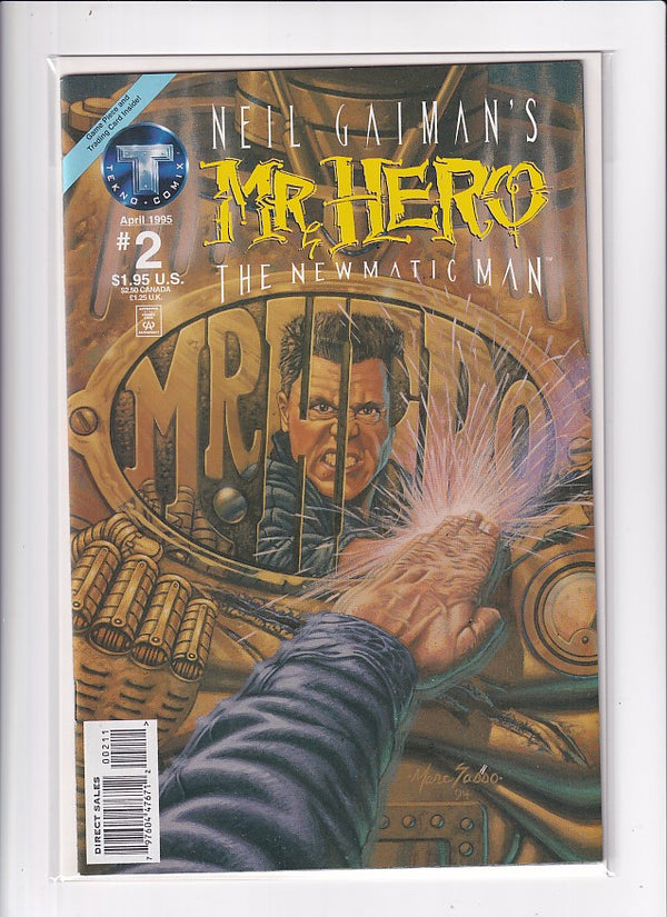 MR HERO NEWMATIC MAN #2 - Slab City Comics 