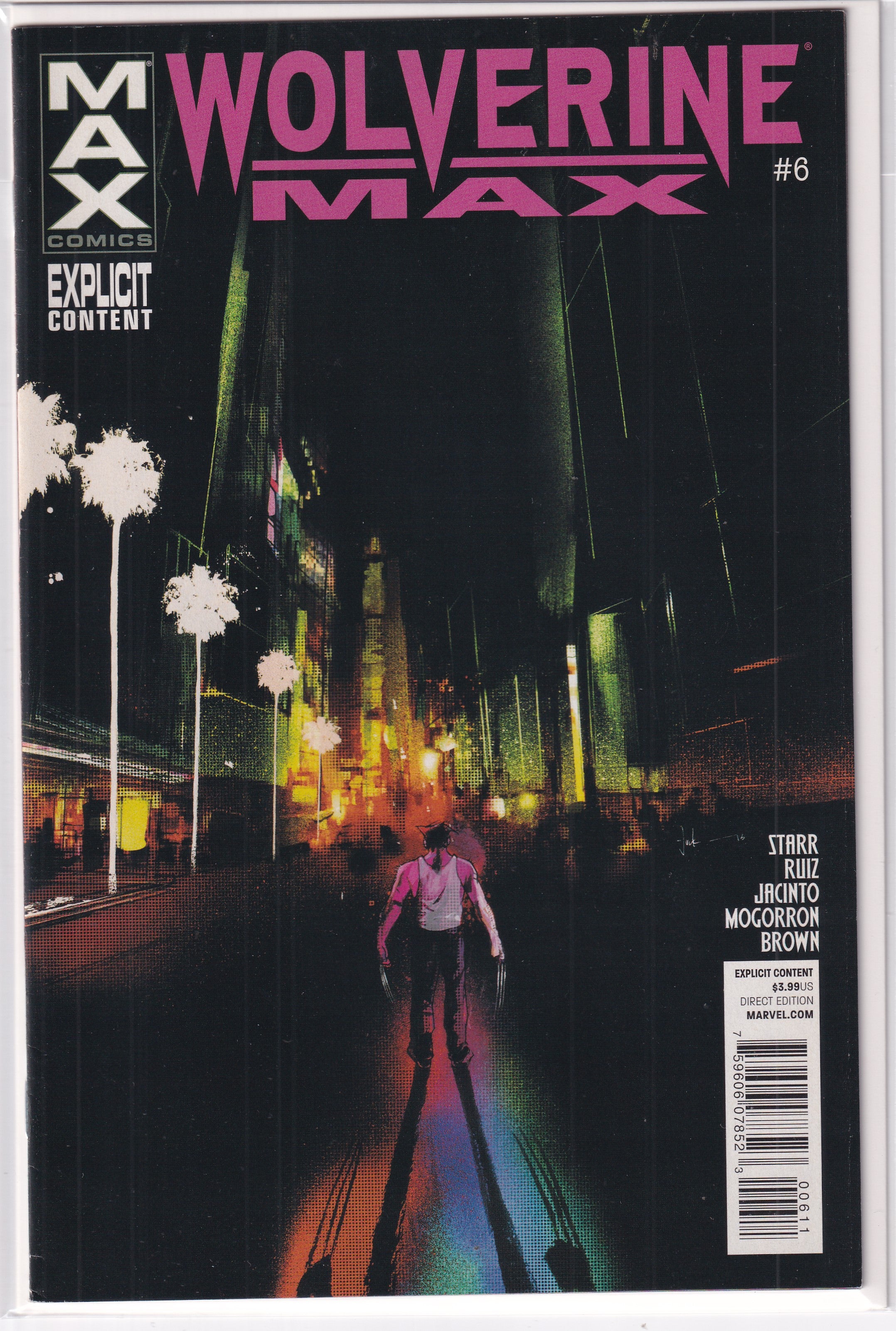 WOLVERINE MAX #6 - Slab City Comics 
