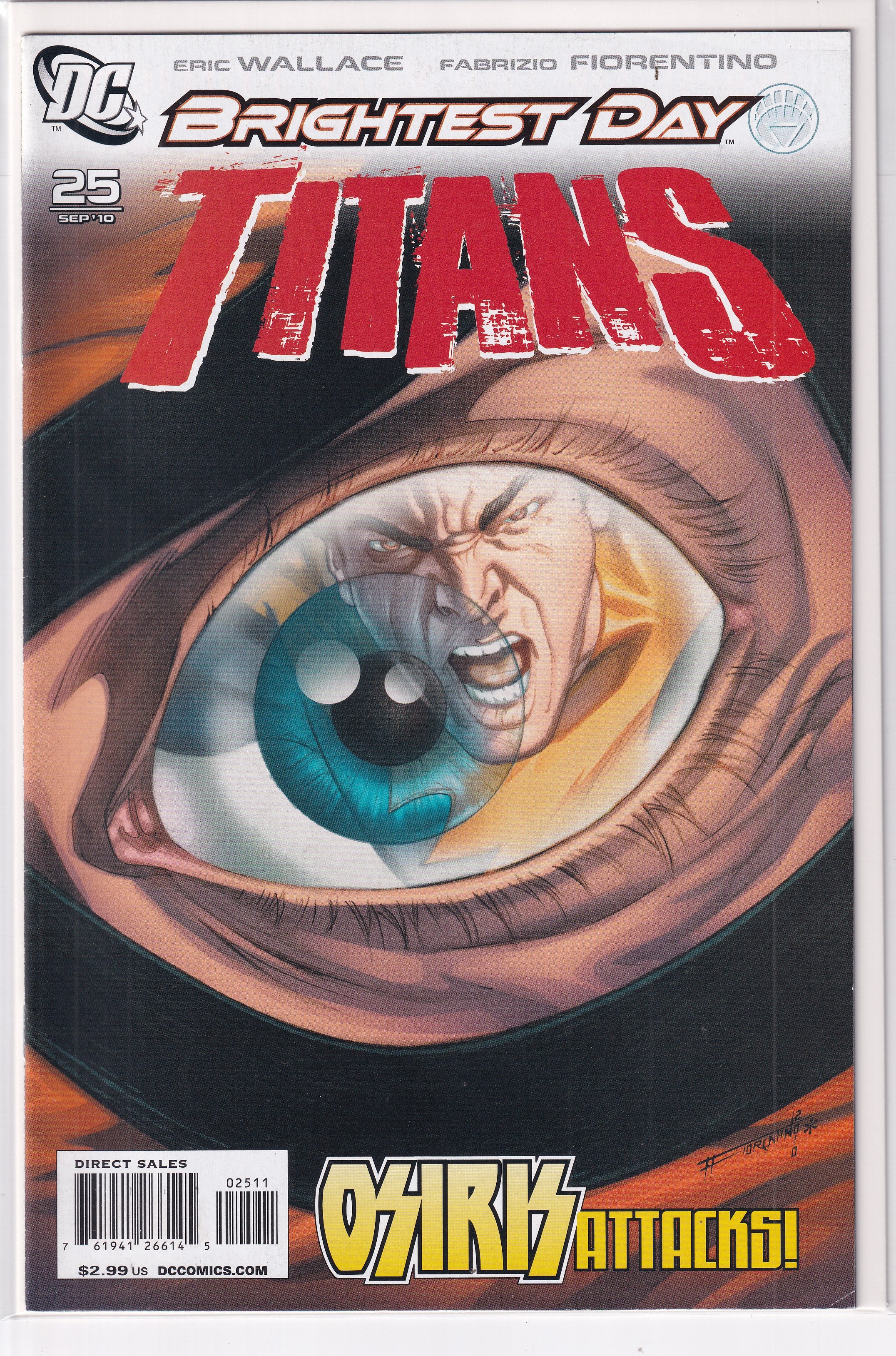 BRIGHTEST DAY TITANS #25 - Slab City Comics 