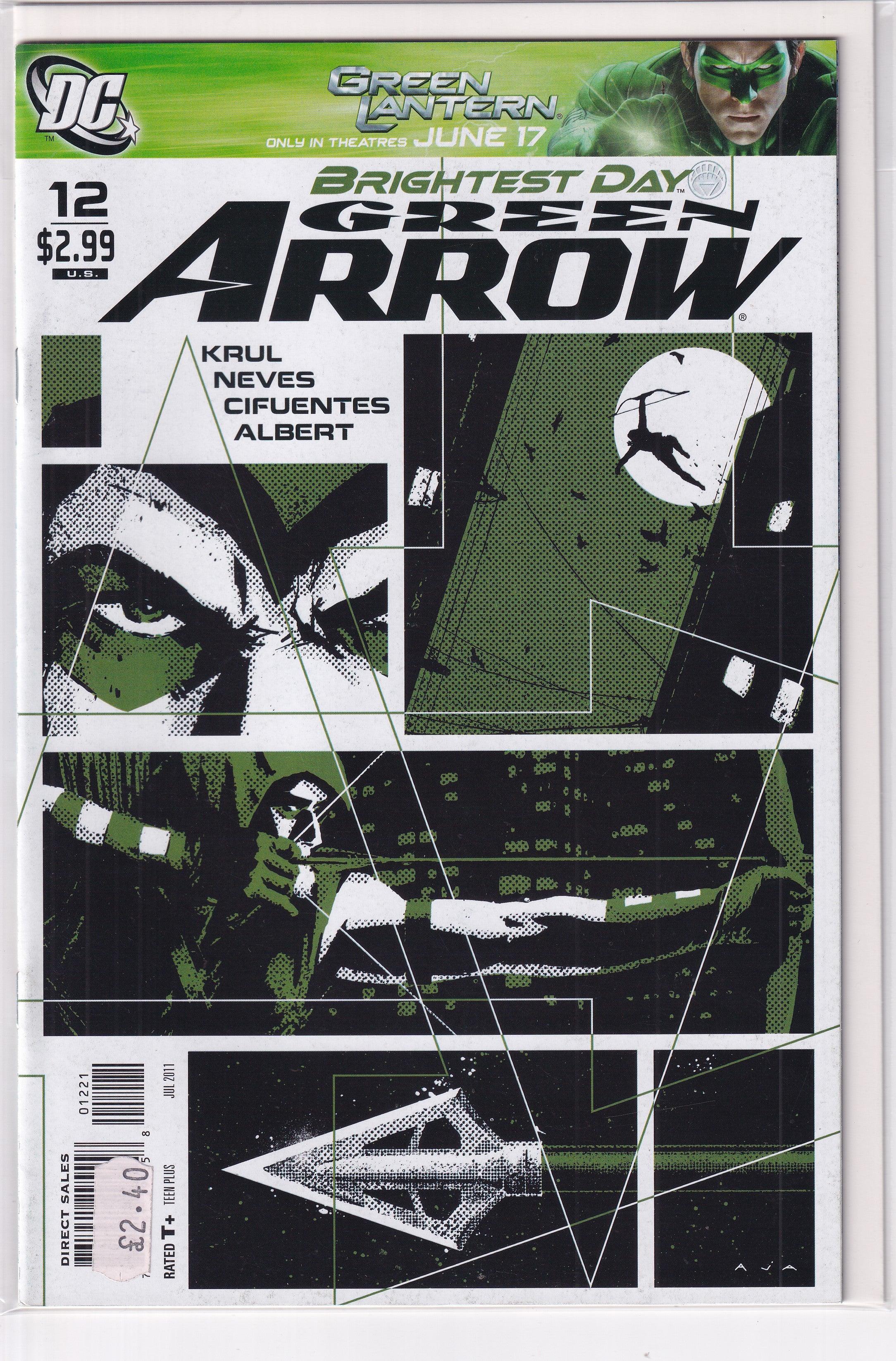 BRIGHTEST DAY GREEN ARROW #12 - Slab City Comics 