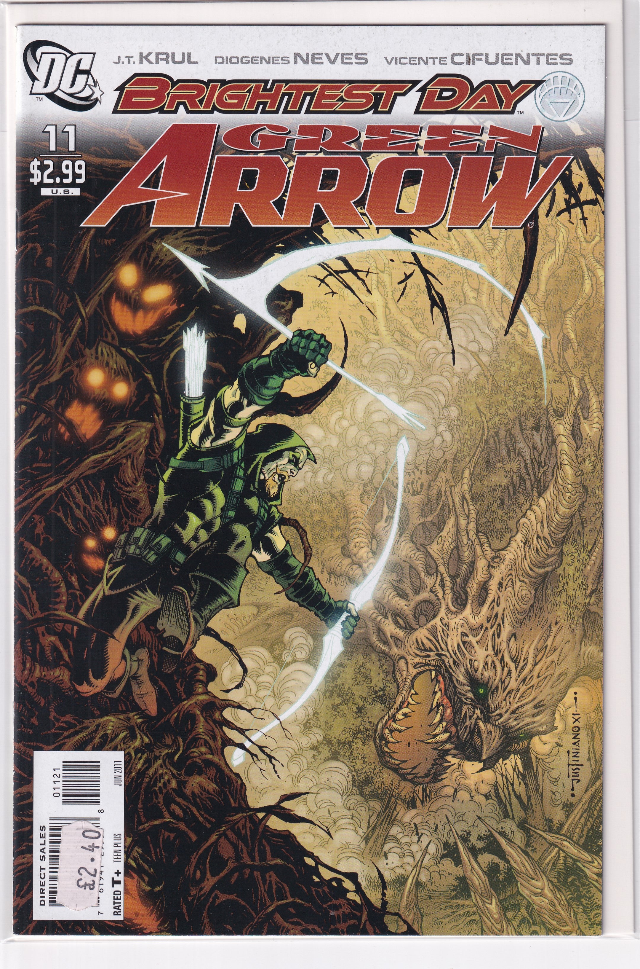 BRIGHTEST DAY GREEN ARROW #11 - Slab City Comics 