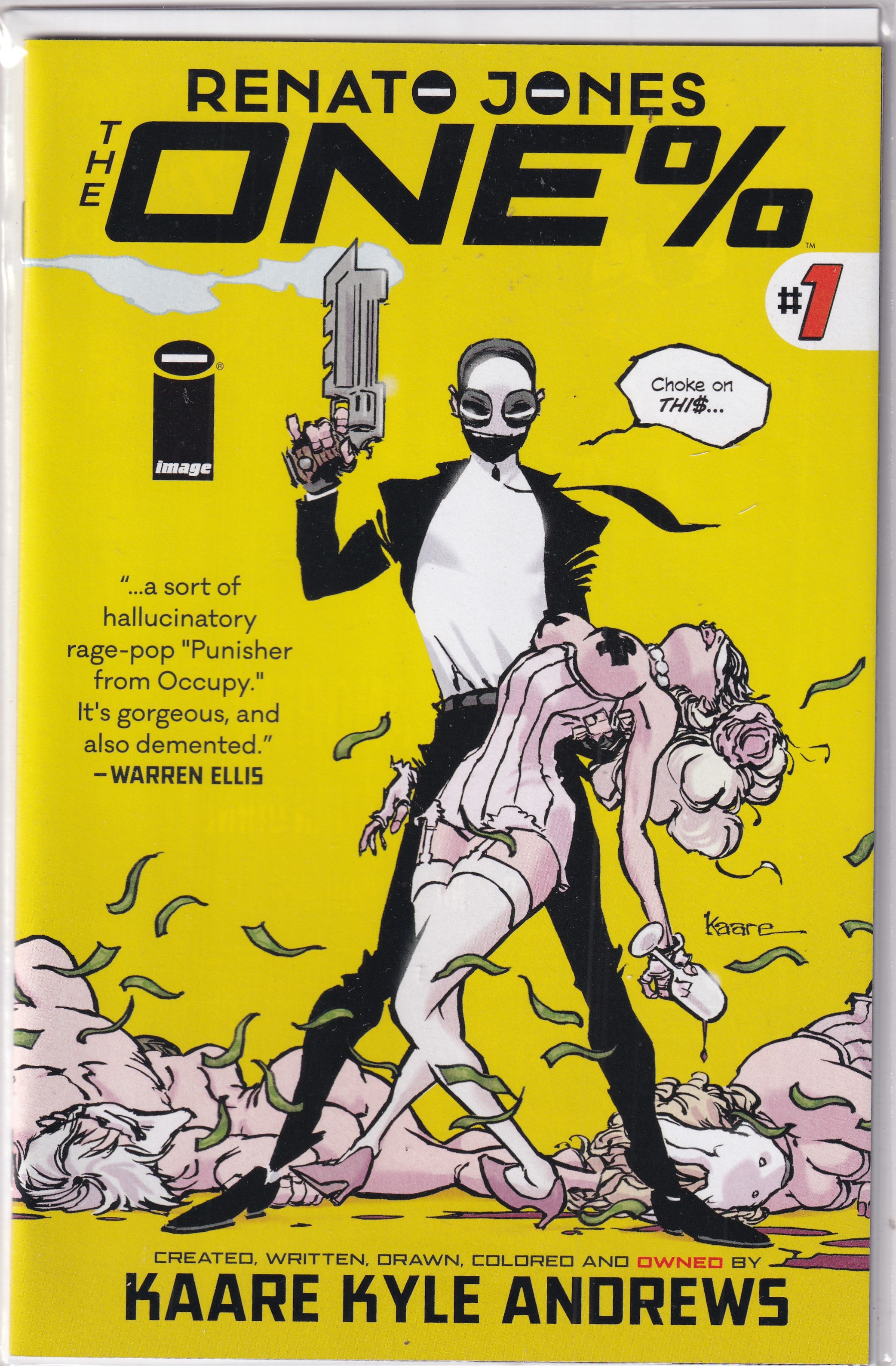 THE ONE % #1 - Slab City Comics 