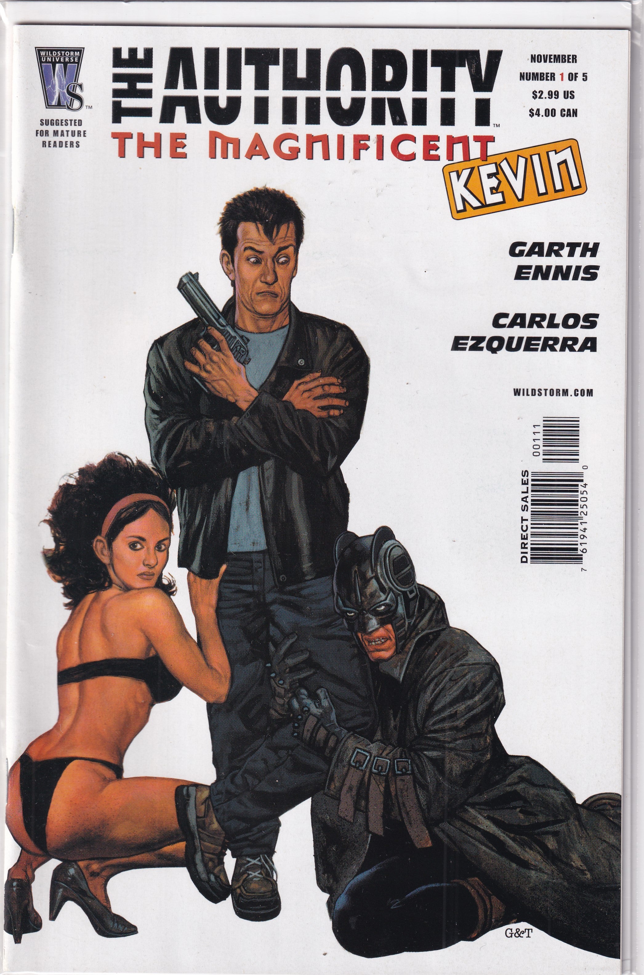 AUTHORITY MAGNIFICENT KEVIN #1 - Slab City Comics 