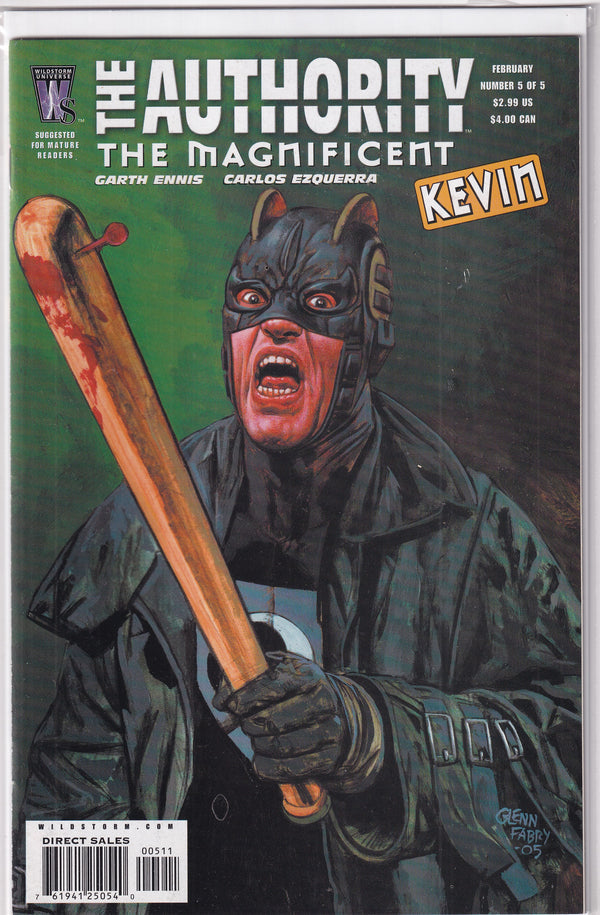 AUTHORITY MAGNIFICENT KEVIN #5 - Slab City Comics 