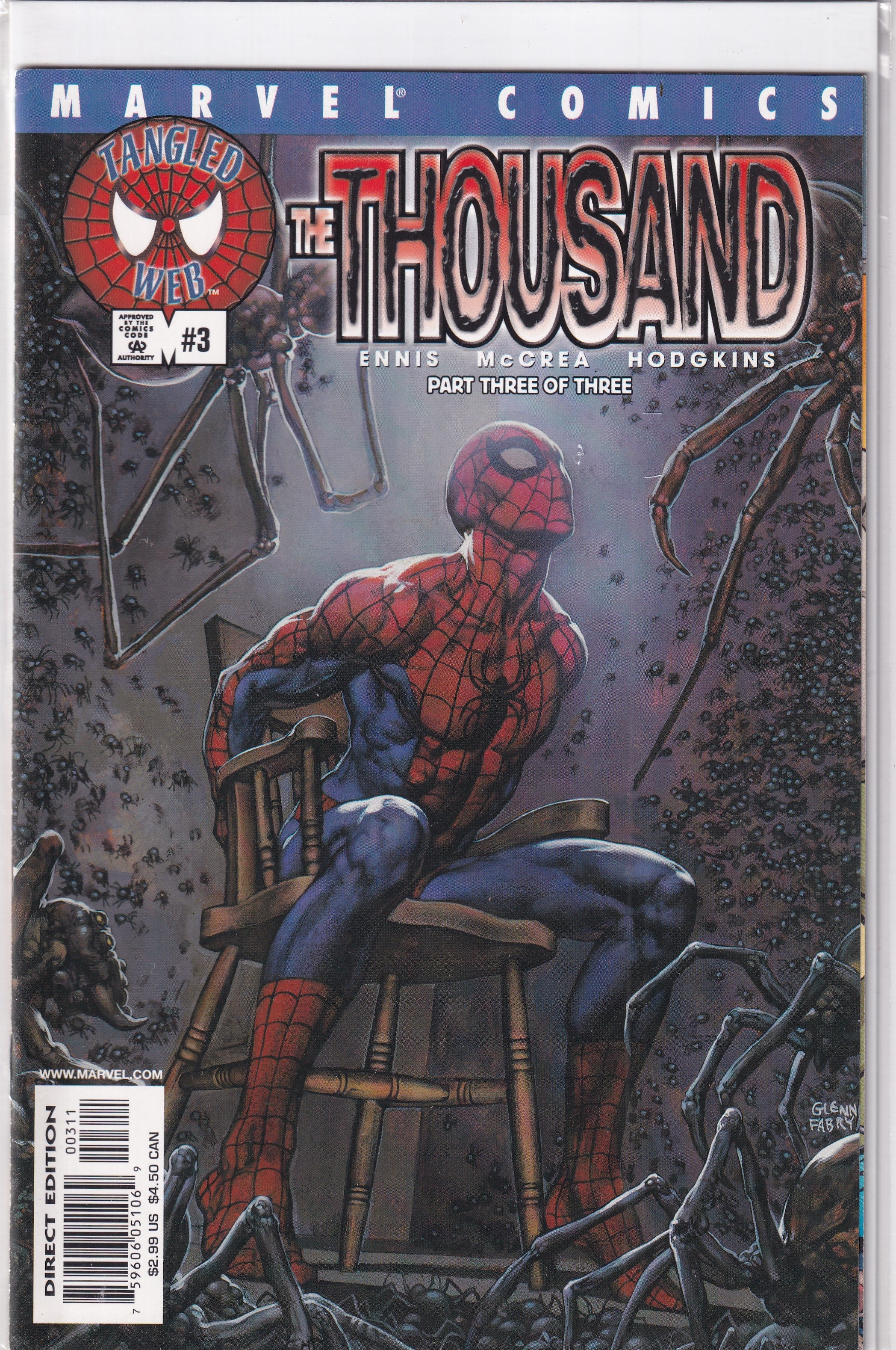 THOUSAND TANGLED WEB #3 - Slab City Comics 