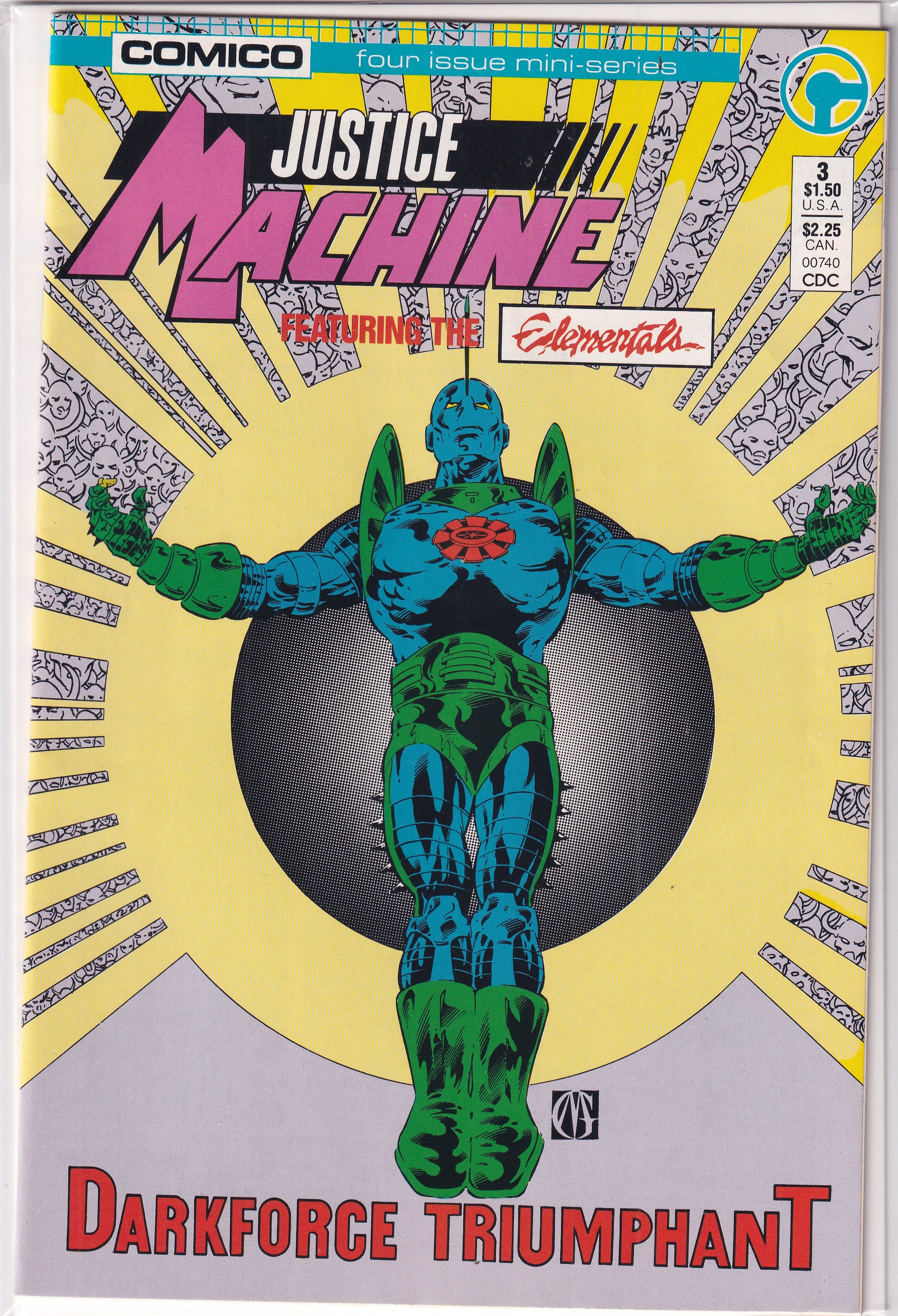 JUSTICE MACHINE #3 - Slab City Comics 