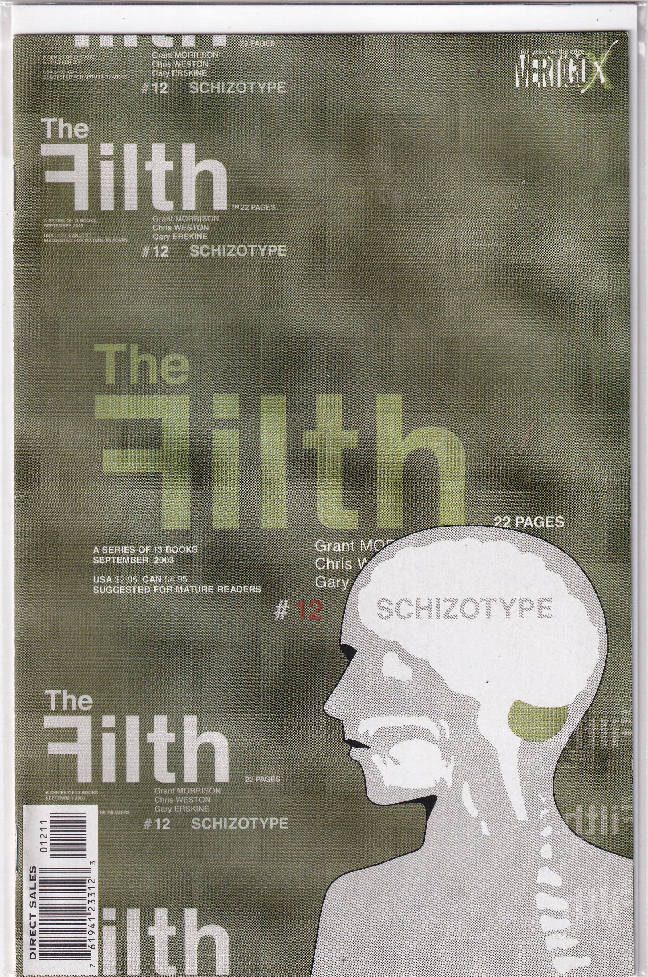 FILTH #12 - Slab City Comics 