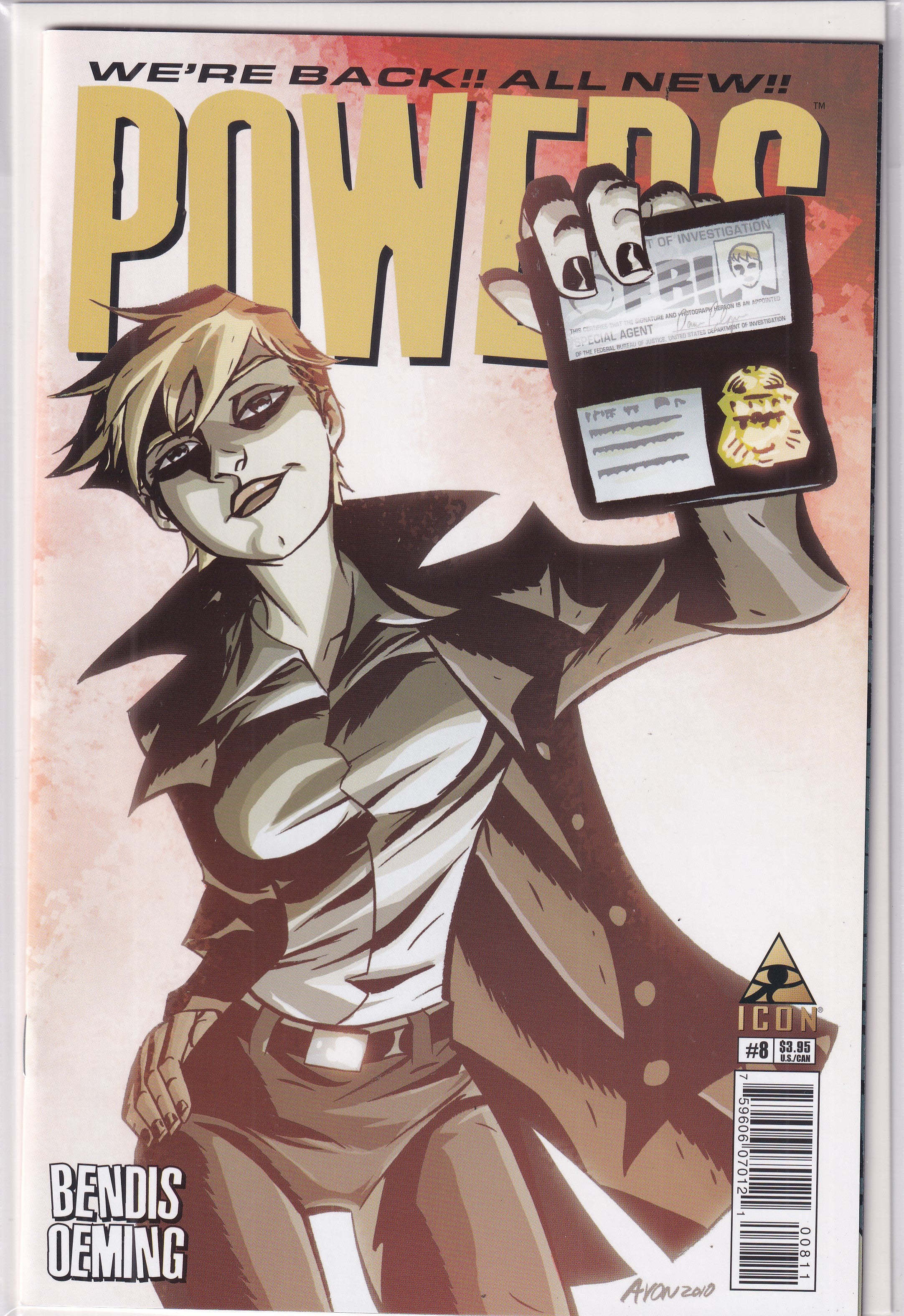 POWERS #8 - Slab City Comics 