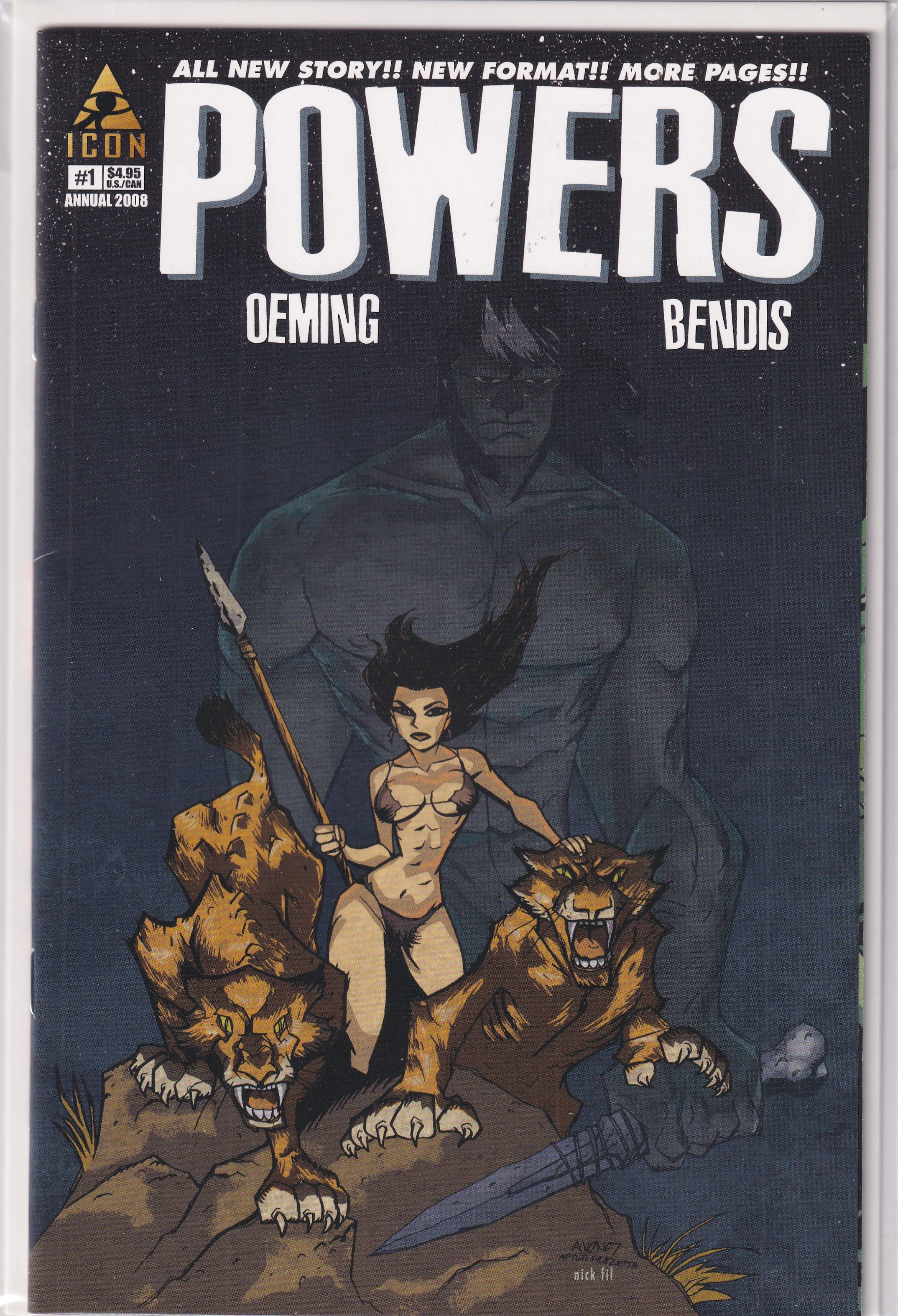 POWERS #1 - Slab City Comics 