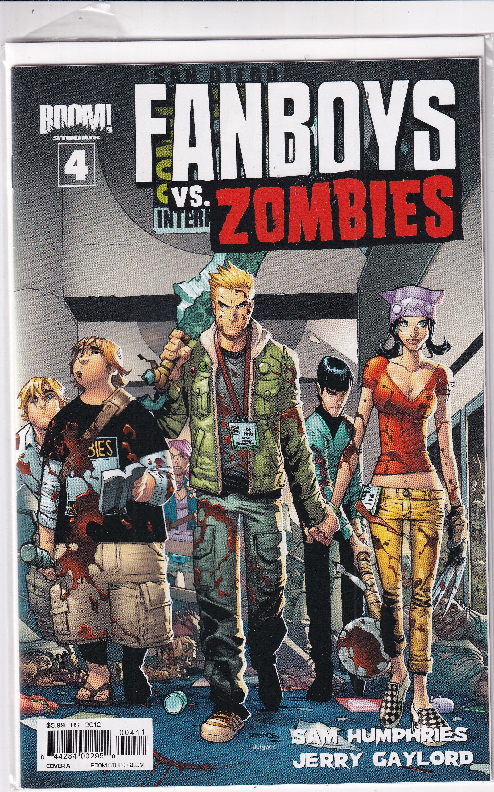 FANBOYS VS. ZOMBIES #4 - Slab City Comics 