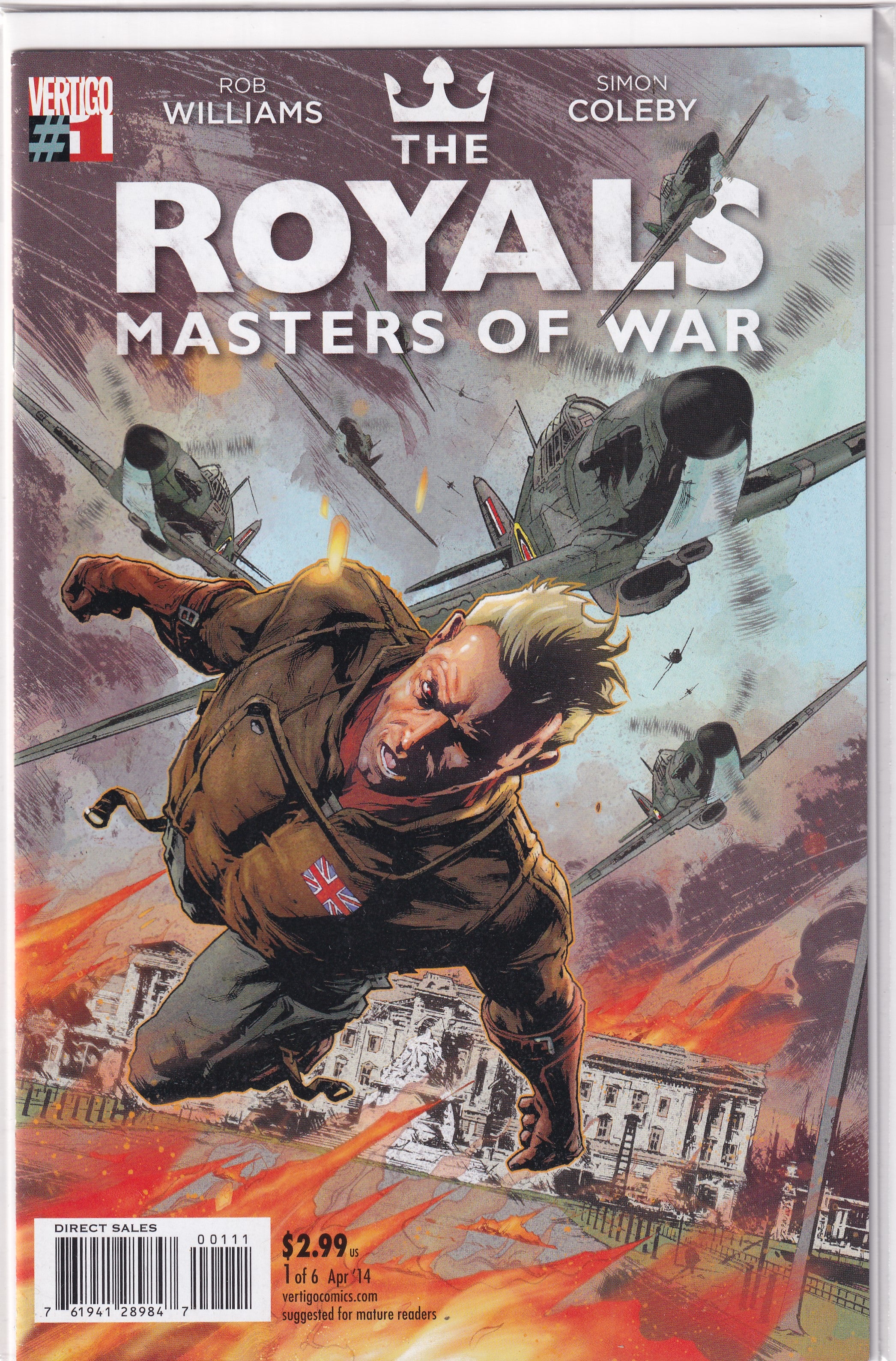 ROYALS MASTERS OF WAR #1 - Slab City Comics 
