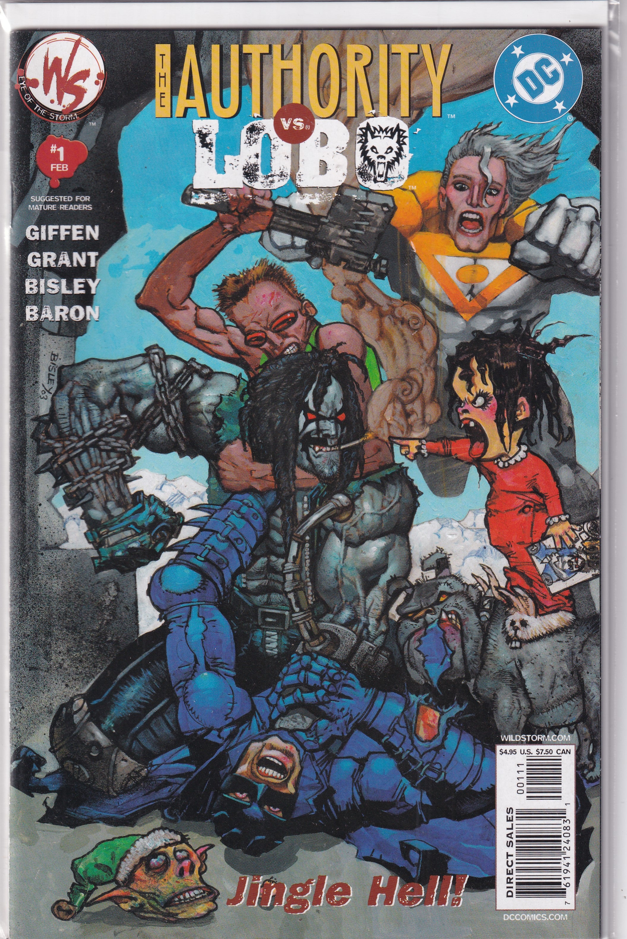 THE AUTHORITY VS. LOBO #1 - Slab City Comics 