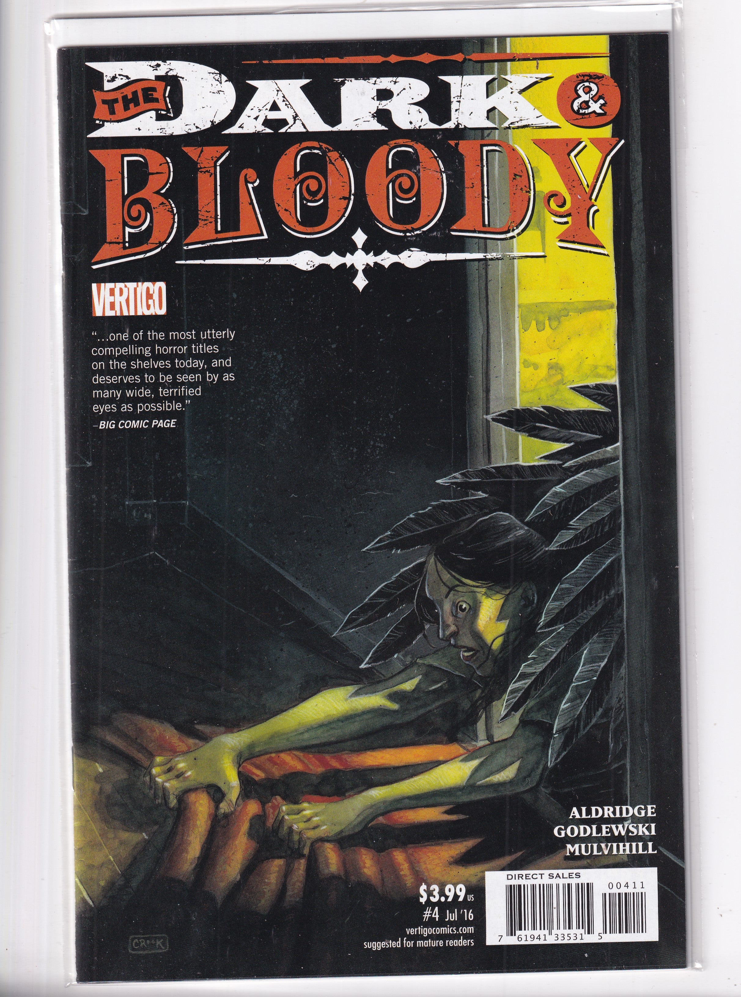 DARK & BLOODY #4 - Slab City Comics 