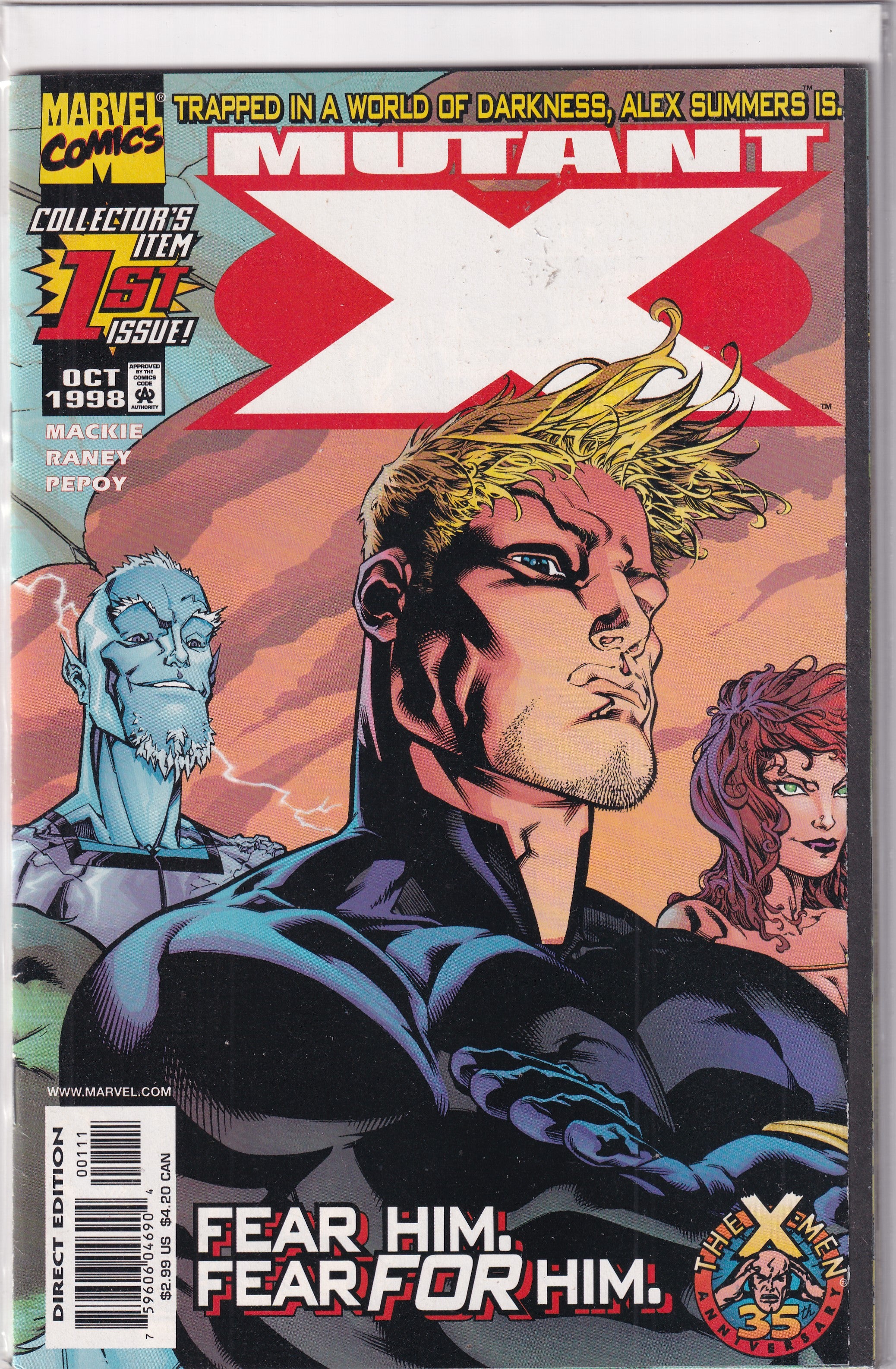 MUTANT X #1 - Slab City Comics 