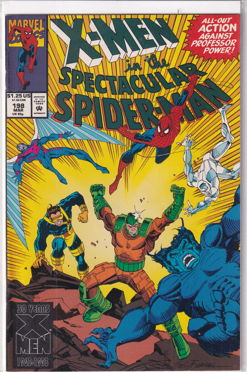 X-MEN IN THE SPECTACULAR SPIDER-MAN