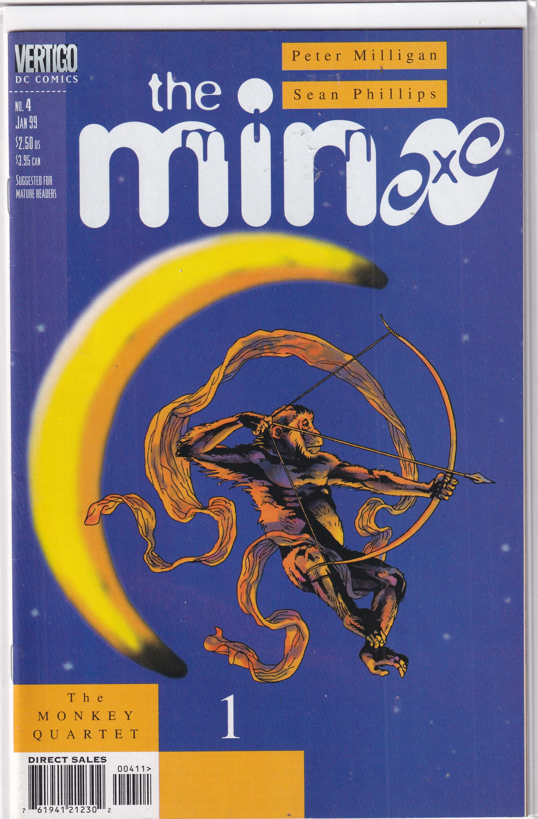 THE MINX MONKEY QUARTET #4 - Slab City Comics 