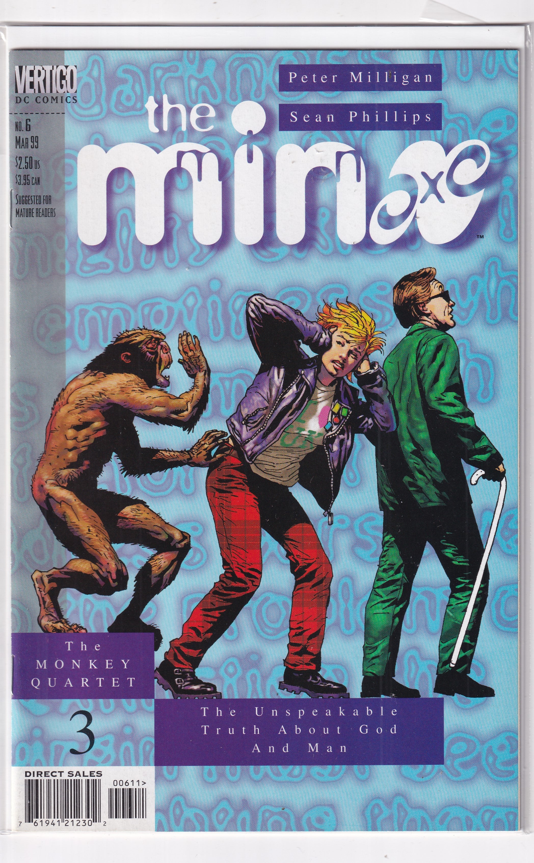 THE MINX MONKEY QUARTET #3 - Slab City Comics 