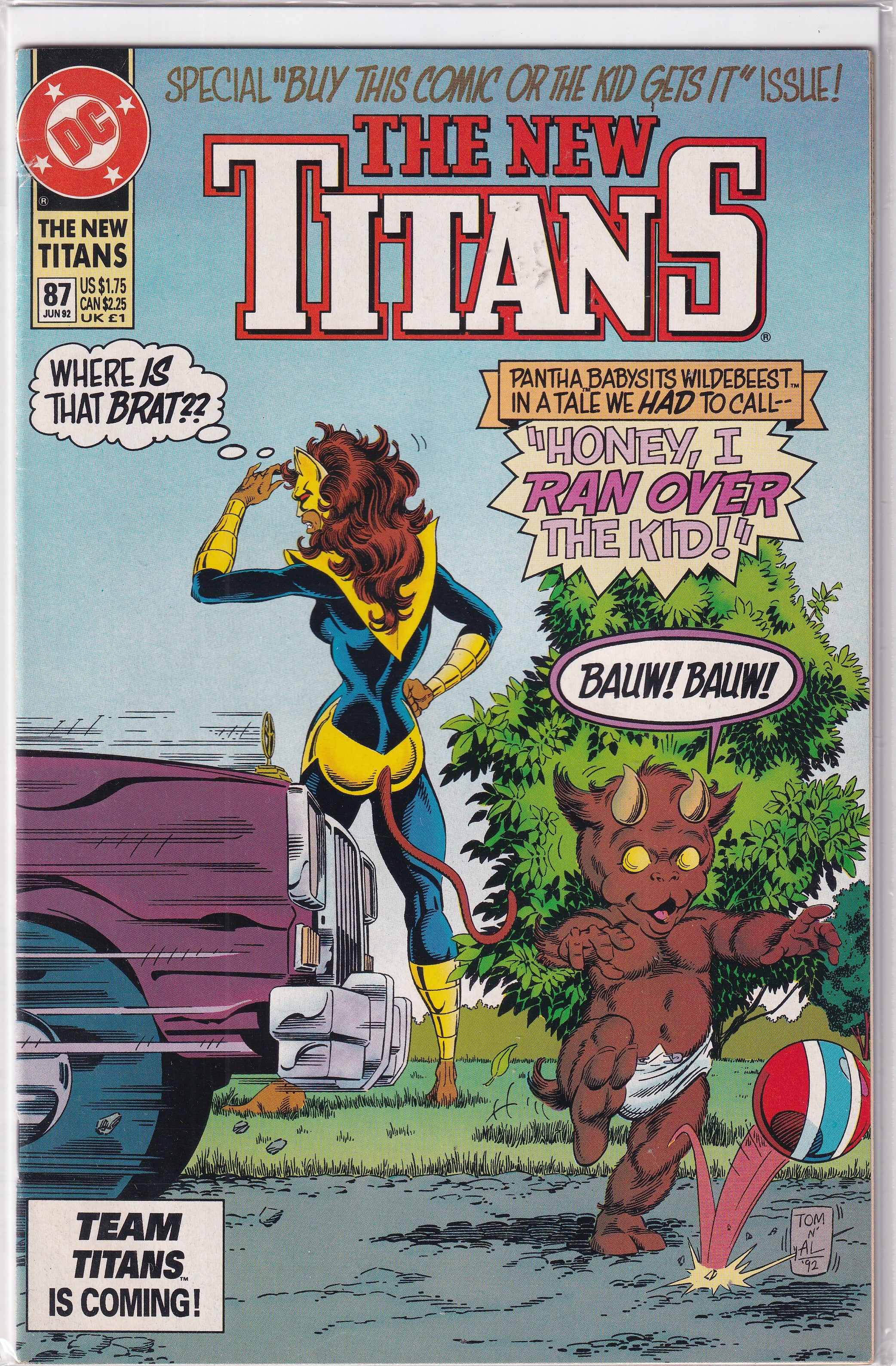 NEW TITANS #87 - Slab City Comics 