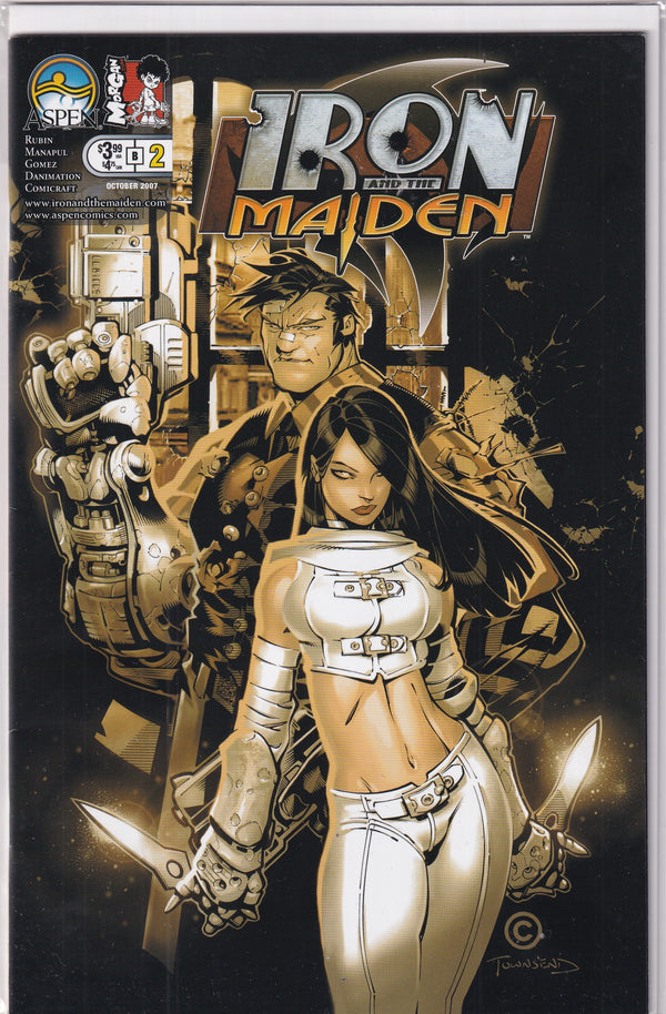 IRON AND THE MAIDEN #2 - Slab City Comics 