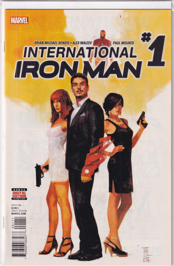 INTERNATIONAL IRON MAN #1 - Slab City Comics 