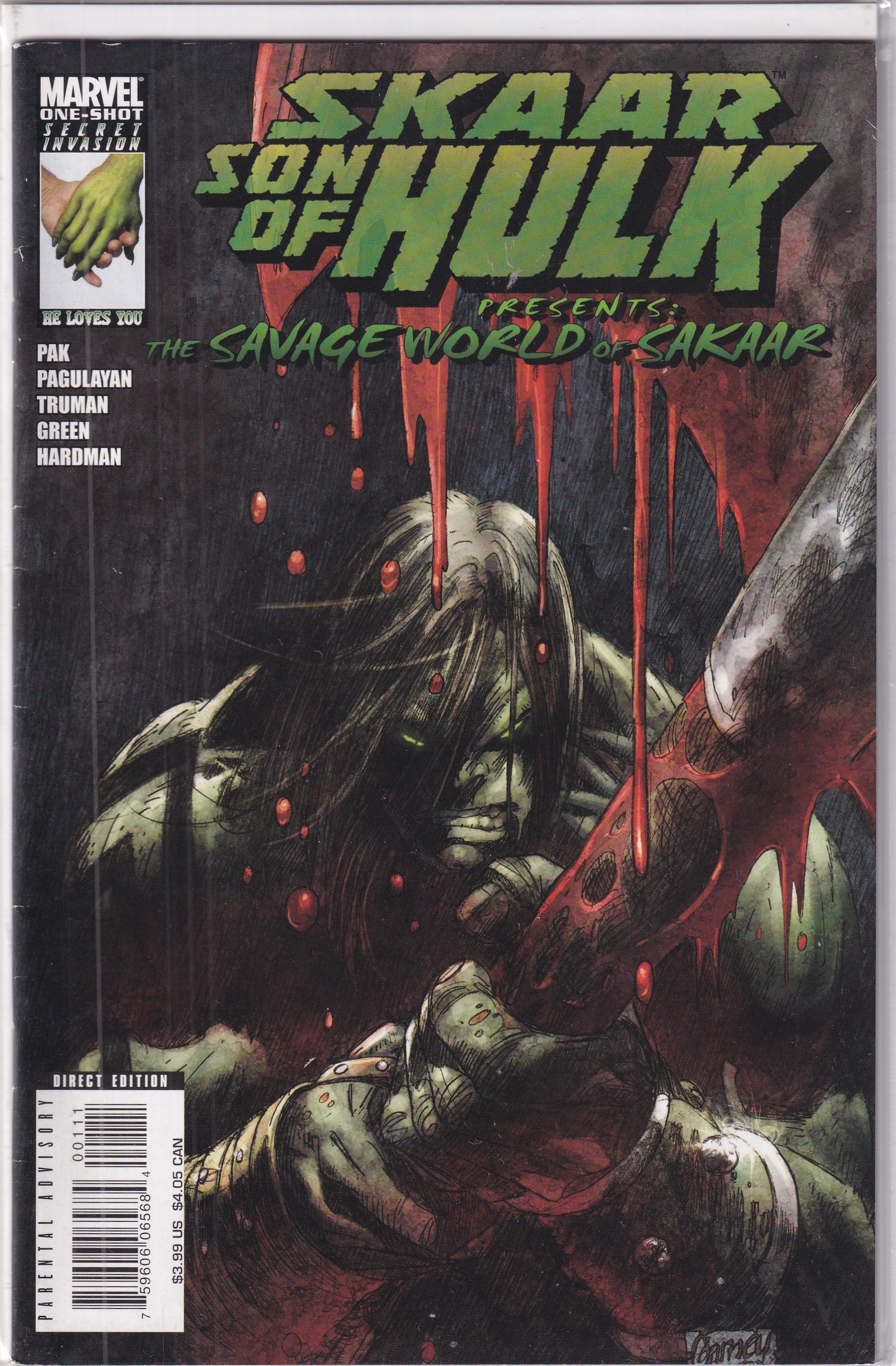 SKAAR SON OF HULK ONE-SHOT - Slab City Comics 