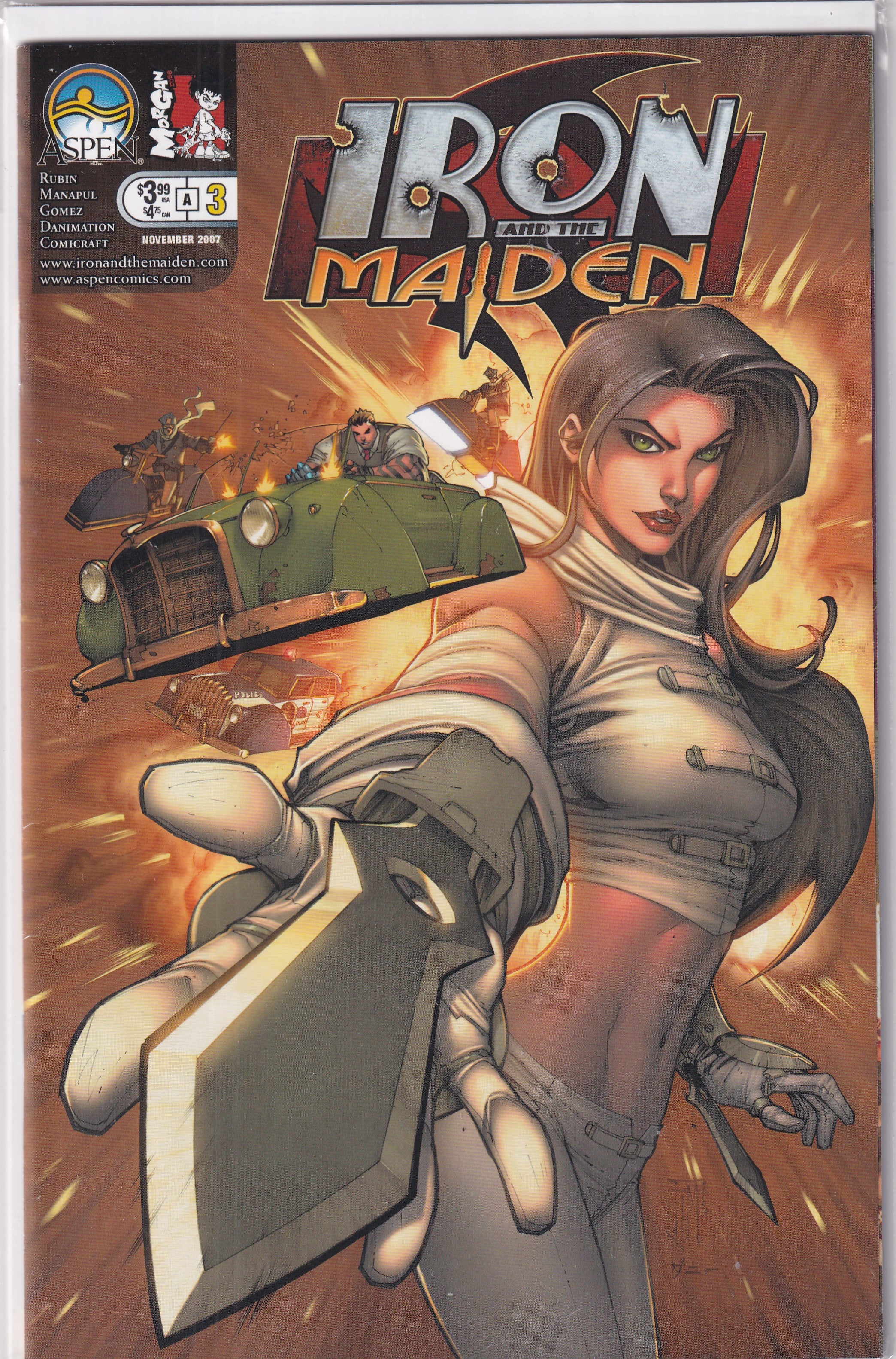 IRON AND THE MAIDEN #3 - Slab City Comics 