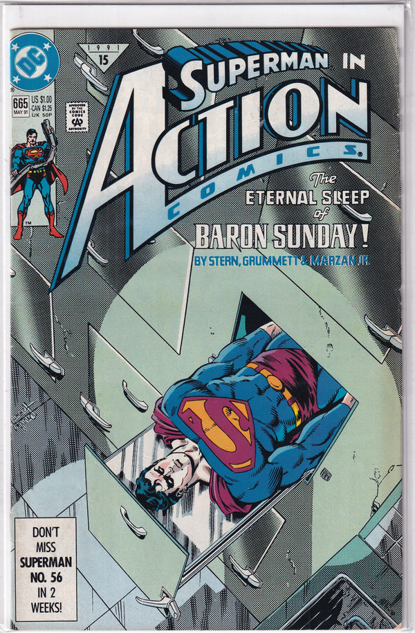 SUPERMAN IN ACTION COMICS #665 - Slab City Comics 