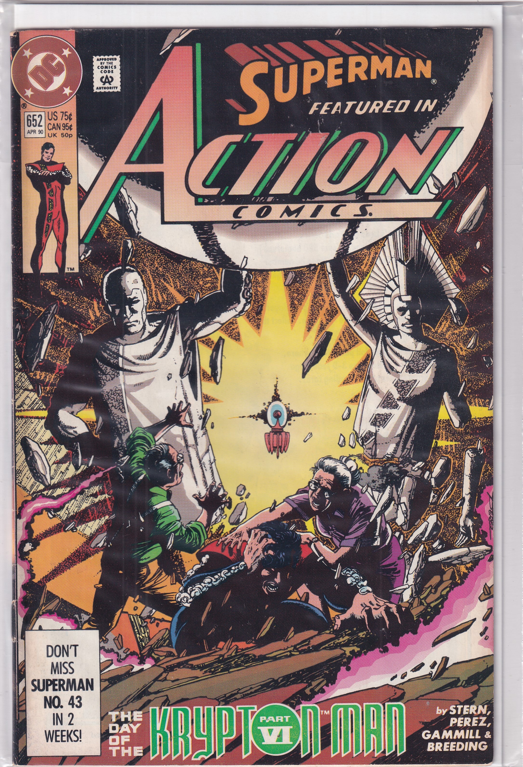 SUPERMAN IN ACTION COMICS #652 - Slab City Comics 